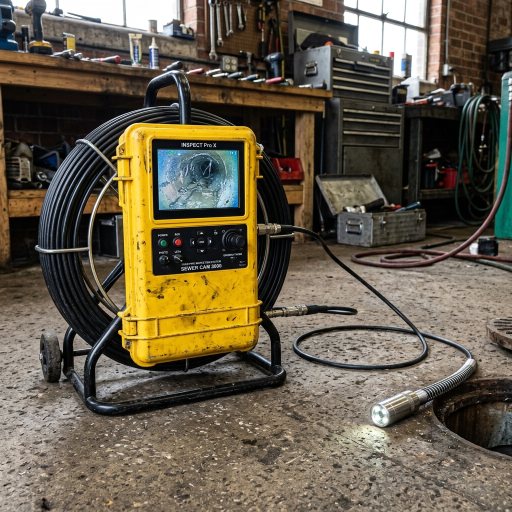 PICS1230 Borescope HD Sewer Inspection Camera